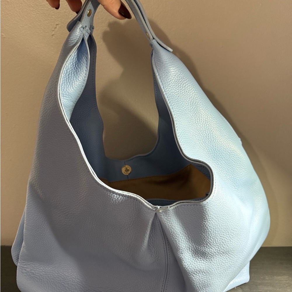 LAGGO Blue Leather Women's Bag - Picture 8 of 11